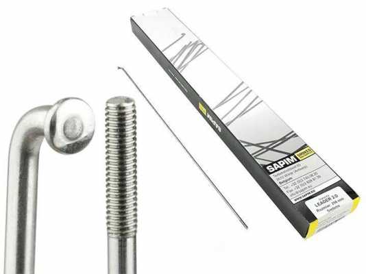 Спицы SAPIM Leade 290мм + ниппели серебристые Оригинальные